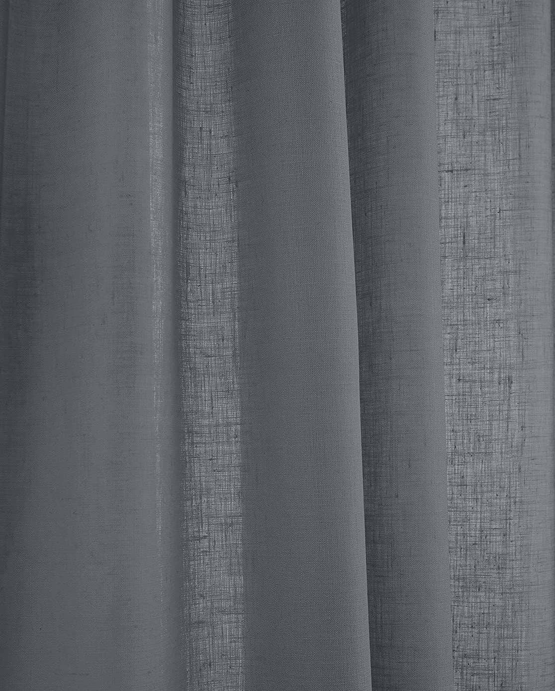 The Tangerine Store - Venta al por mayor Cortinas - Cortinas de mezcla de lino y algodón28