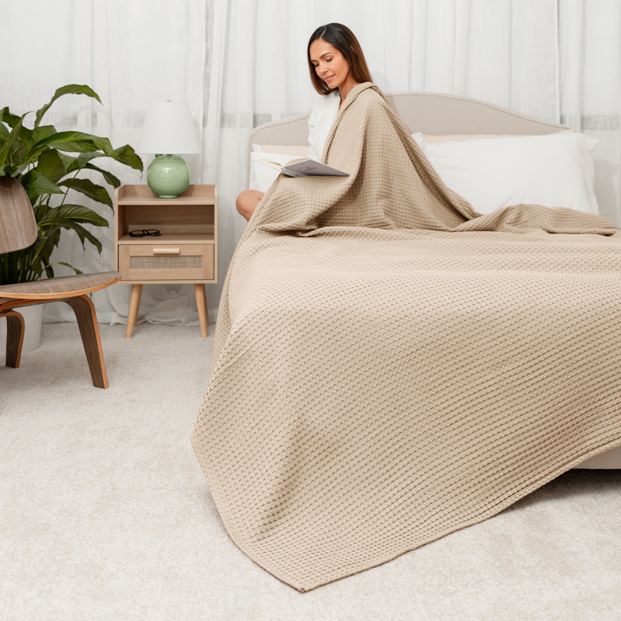 Comfy Cubs - Wholesale Throw Blanket - Waffle Blanket for Adults, Soft Bed Blanket by Comfy Cubs25