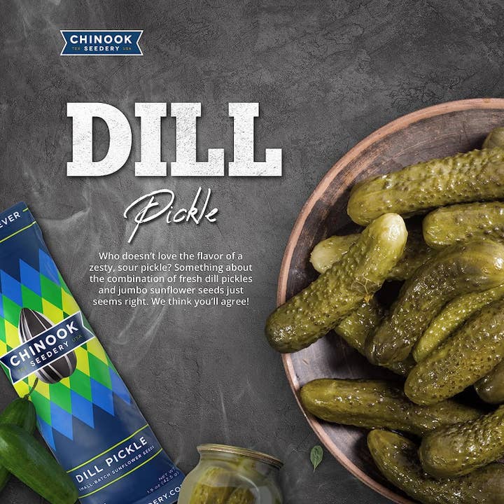 Chinook Seedery - Wholesale Seeds/Kernels - Dill Pickle Sunflower Seeds | 1.5 oz Packs | Vegan Snacks2