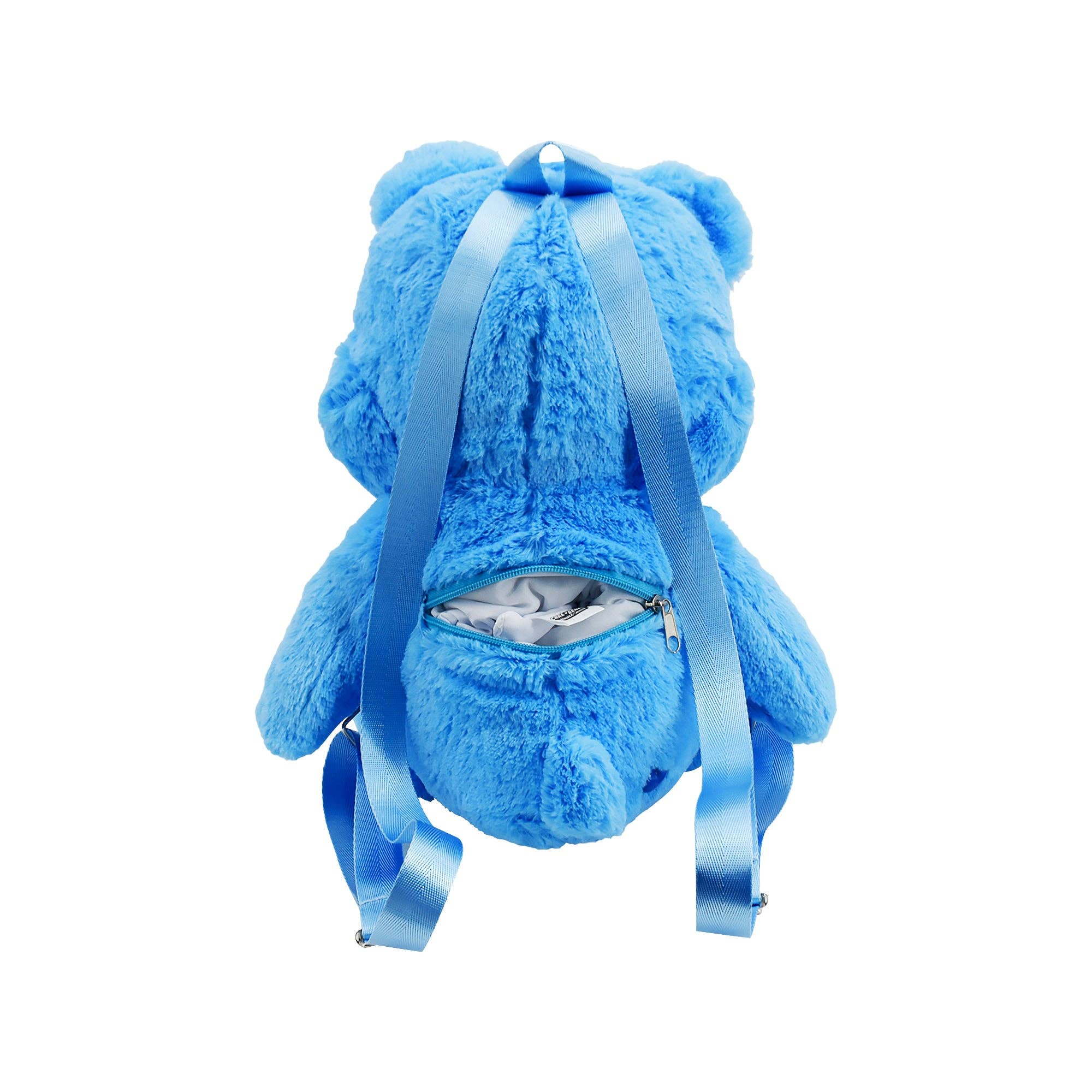 Concept One - Wholesale Backpack - Kids - Care Bears 14" GRUMPY BEAR PLUSH Backpack, Blue3