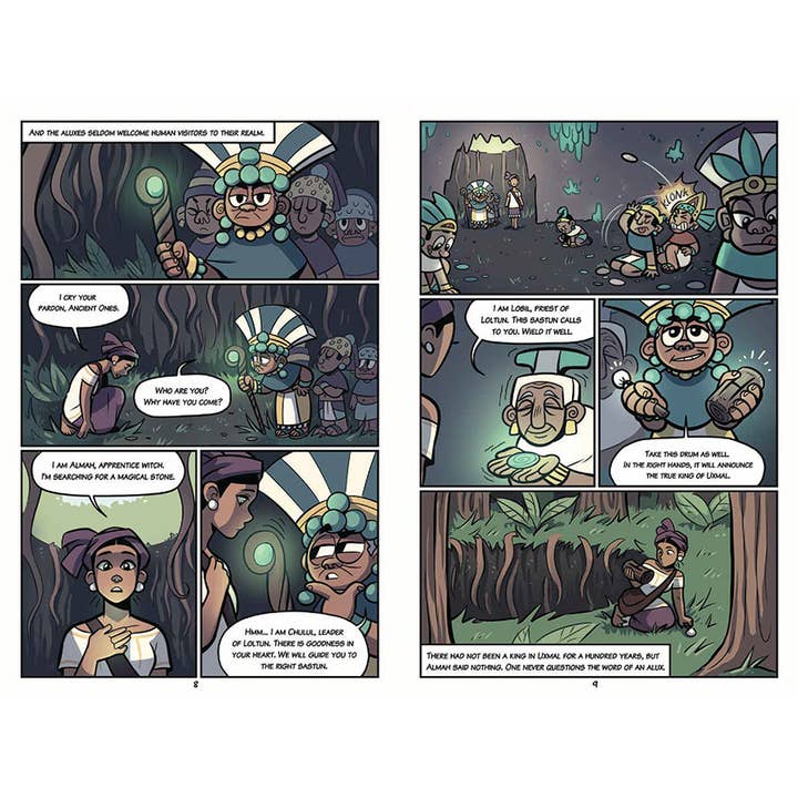 Lee & Low Books Inc - Wholesale Graphic Novel - Rise of the Halfling King by David Bowles & Charlene Bowles2