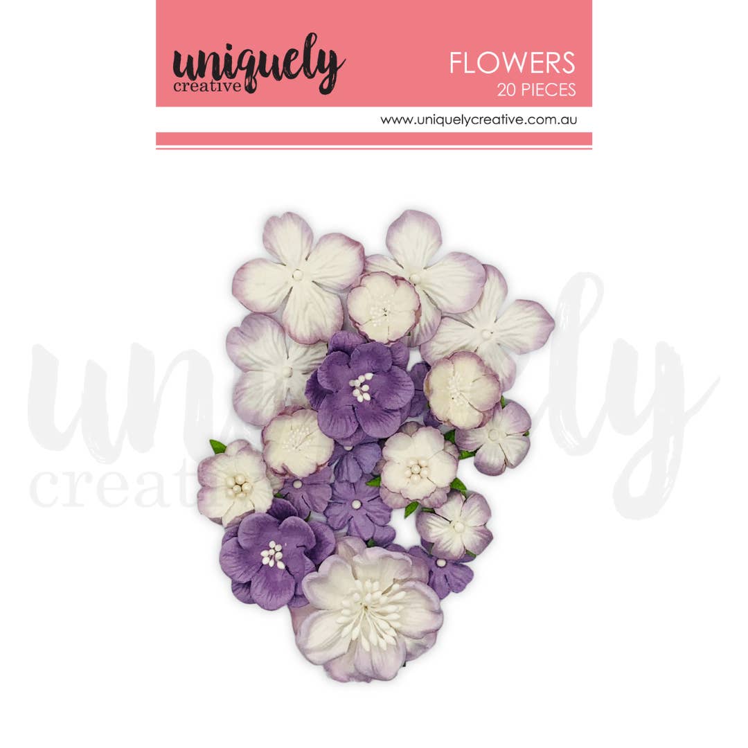 Uniquely Creative - Wholesale Artificial flowers - Flowers Dusty Purple