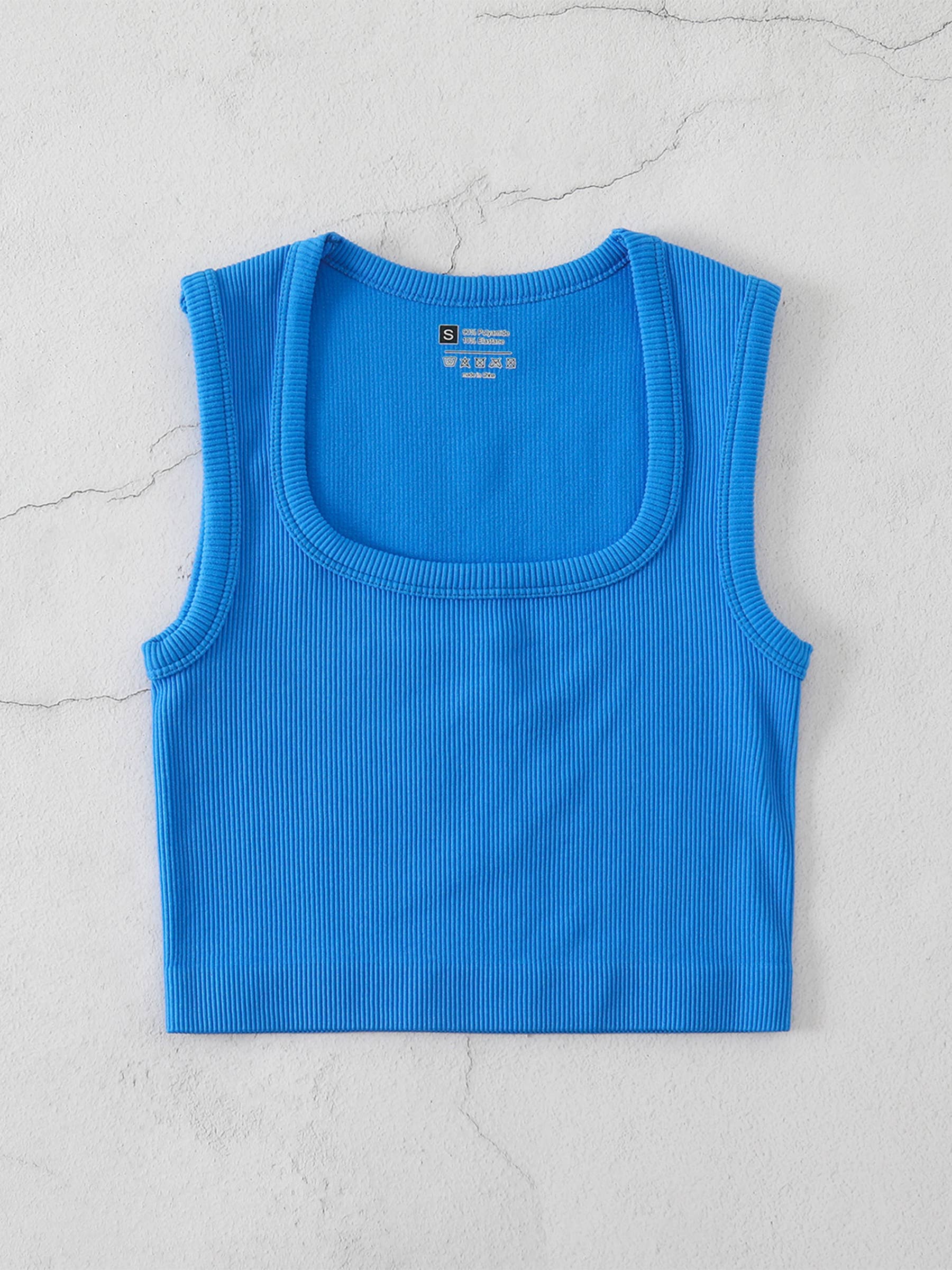 Wholesalesir - Wholesale Athletic Top - Women's - Square Neck Thread Yoga Sports Vest1