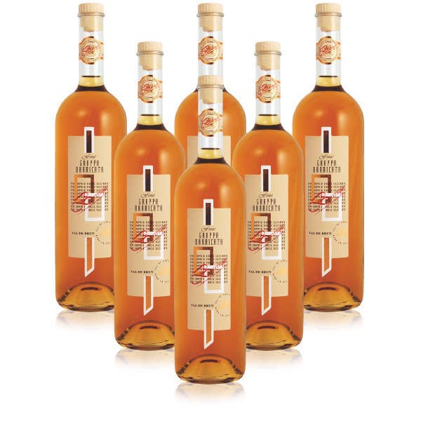 Metina SAS - Vendita all'ingrosso Bevanda alcolica premiscelata/già pronta - Fine Grappa Barriccata Grappa Astoria Le Grappe 1 litro