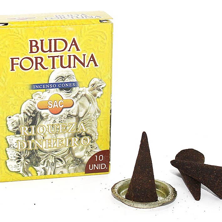 Inc. Cone Buddha Fortuna (6 enheder) for engroshandel hos Esoterica Arte