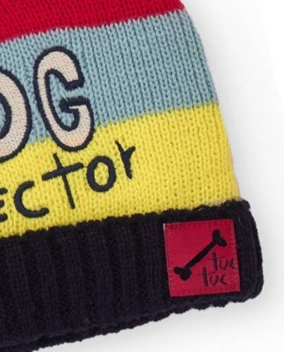 tuc tuc - Wholesale Bonnet - Baby - Multicolored children's hat with pompom and decorative text3