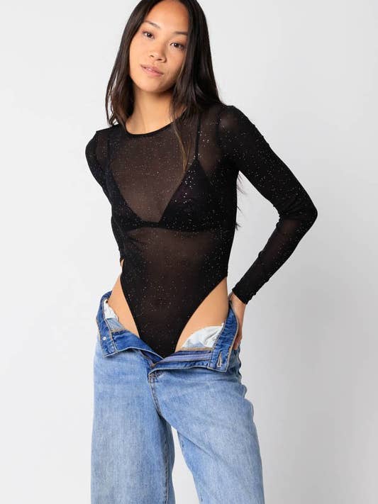 Mesh Sparkle Bodysuit and other Purchase Wholesale sheer bodysuit. Free Returns & Net 60 Terms on Faire trending on Faire.