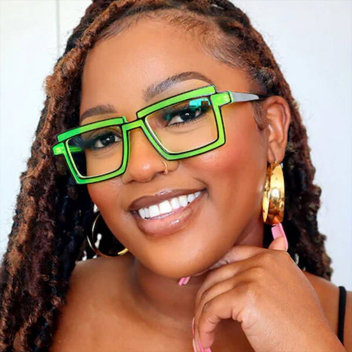 ACCITY - Wholesale Eyeglasses - Women's - SIMPLE TWO-DIMENSIONAL ANTI-BLUE LIGHT GLASSES_CWASG032711