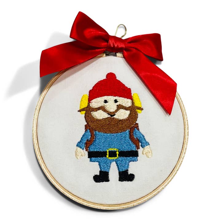 Ornement - Cornélius du Yukon pour la vente par Vibrantly Blue