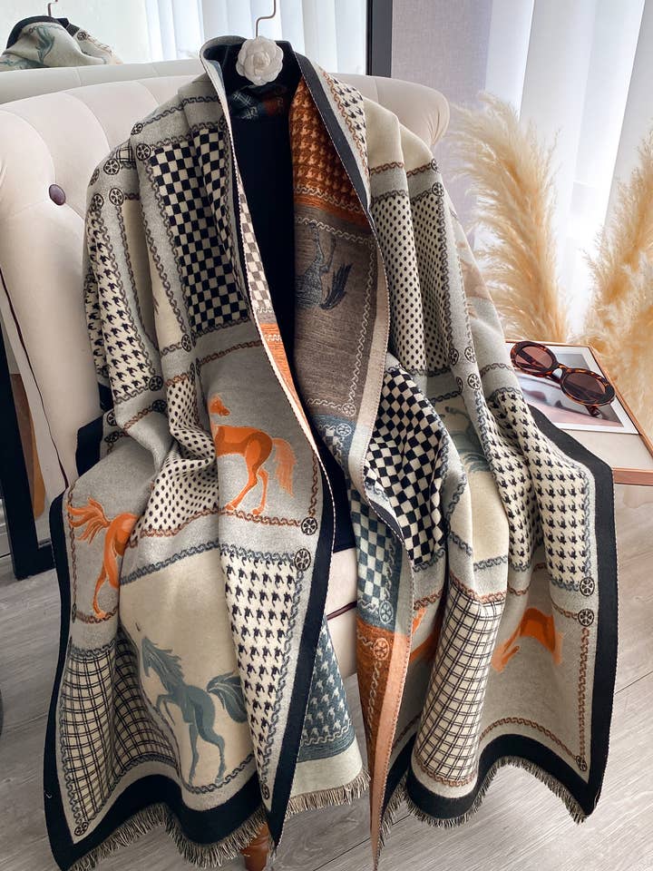 Black Equine Rearing Reversible Wrap for wholesale by Winding River