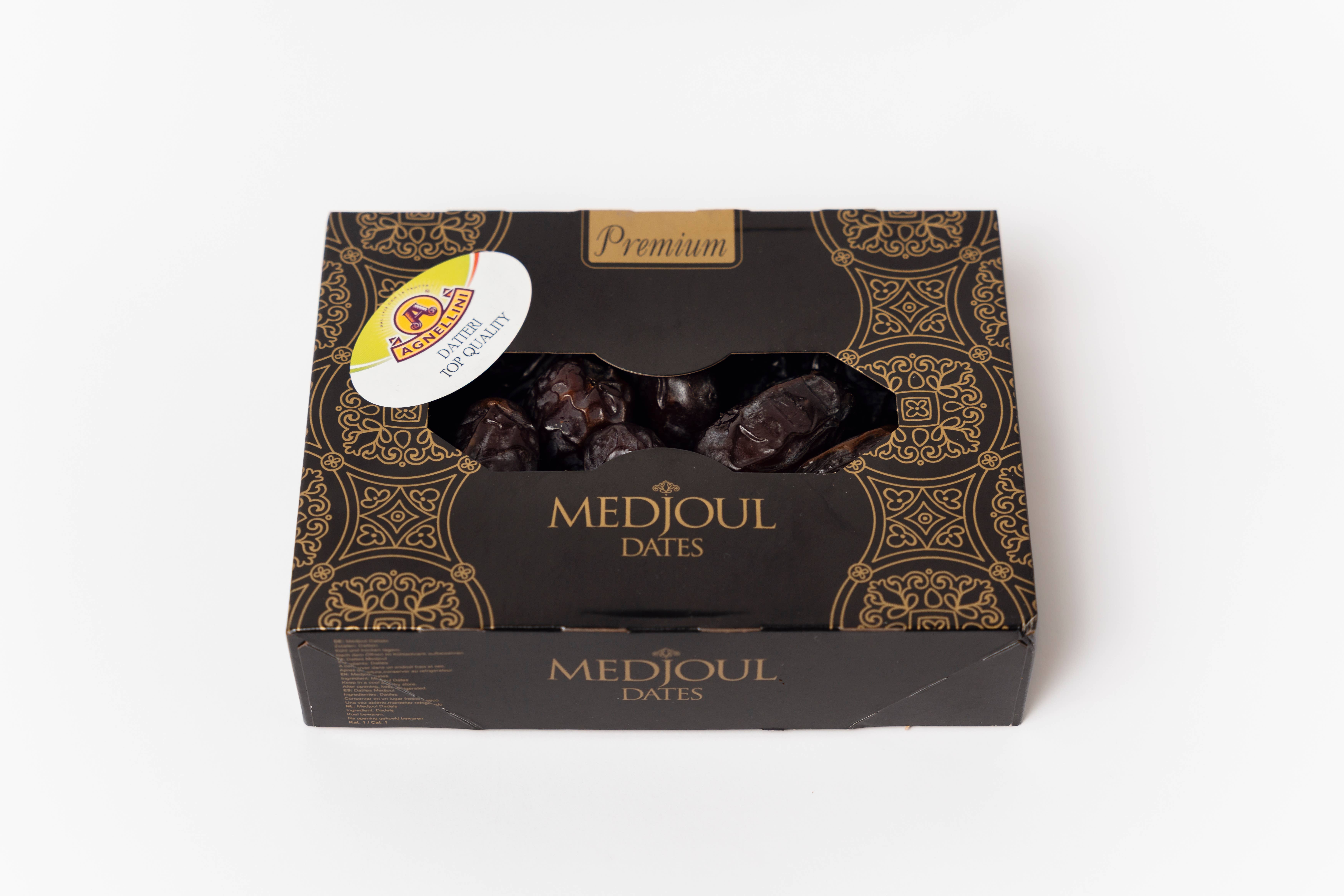 Agnellini Int Srl - Wholesale Dried/Dehydrated Fruit - Medjoul Jumbo Dates 500g 100% natural, Premium quality1