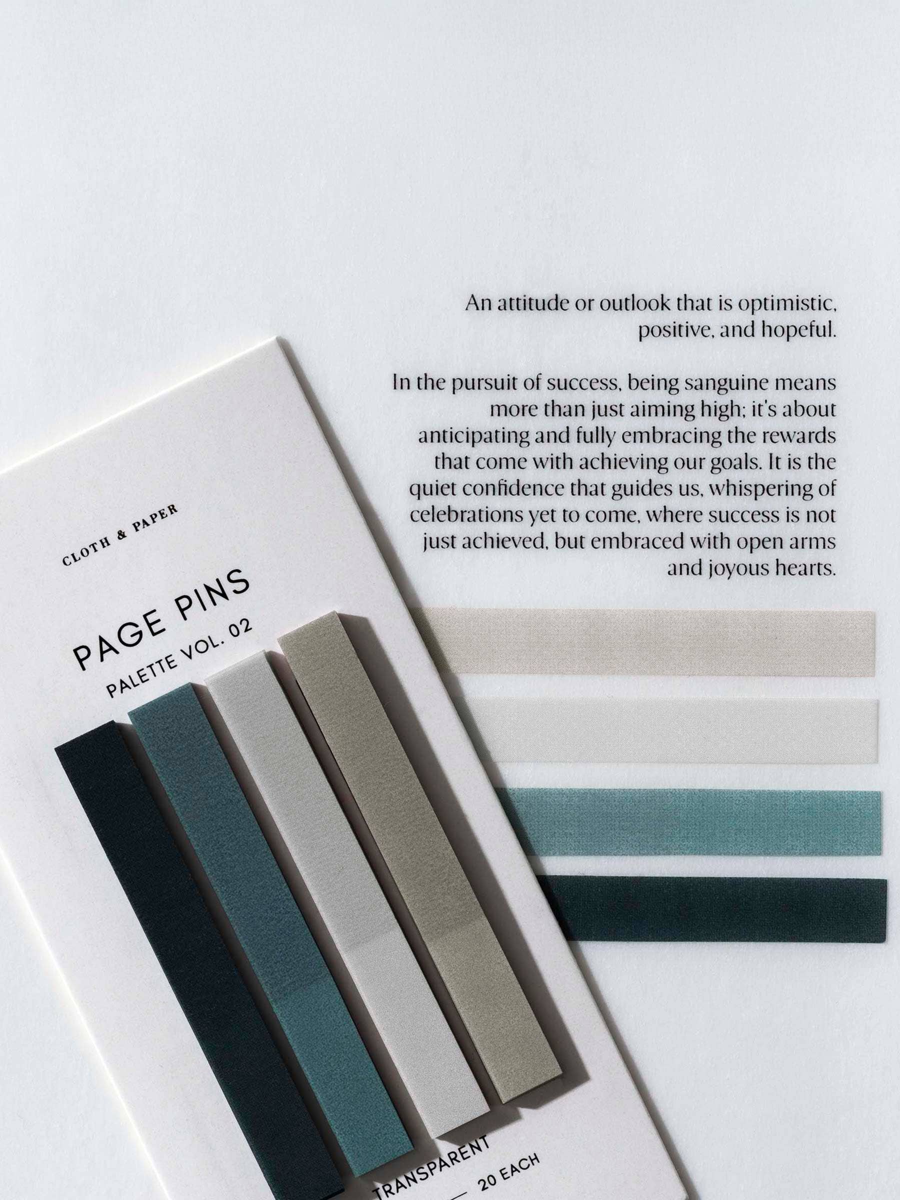 Cloth & Paper - Wholesale Bookmark - Page Pins | Vol 022