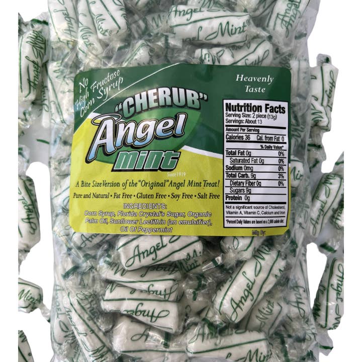 Florida Candy Factory - Wholesale Mints - Angel Mint | Cherub A/M | Mint | 16oz Bag
