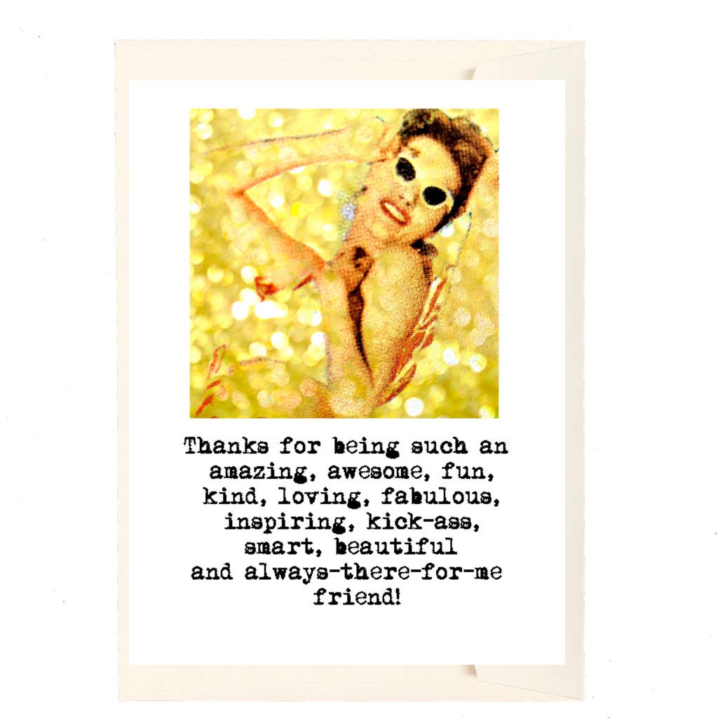 Paperlove Boutique - Wholesale Thank You Card - Thanks for Being Amazing, Awesome…2