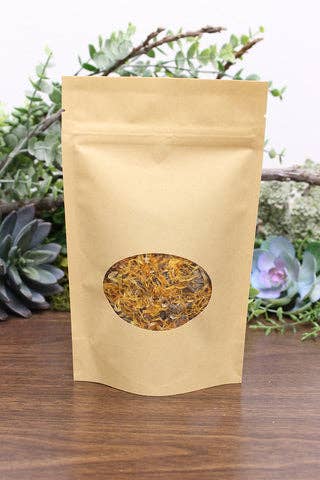 Crystal Rock Healing, LLC - Vente Thé en vrac - Fleurs de calendula, herbe en vrac, 1 oz, biologique1