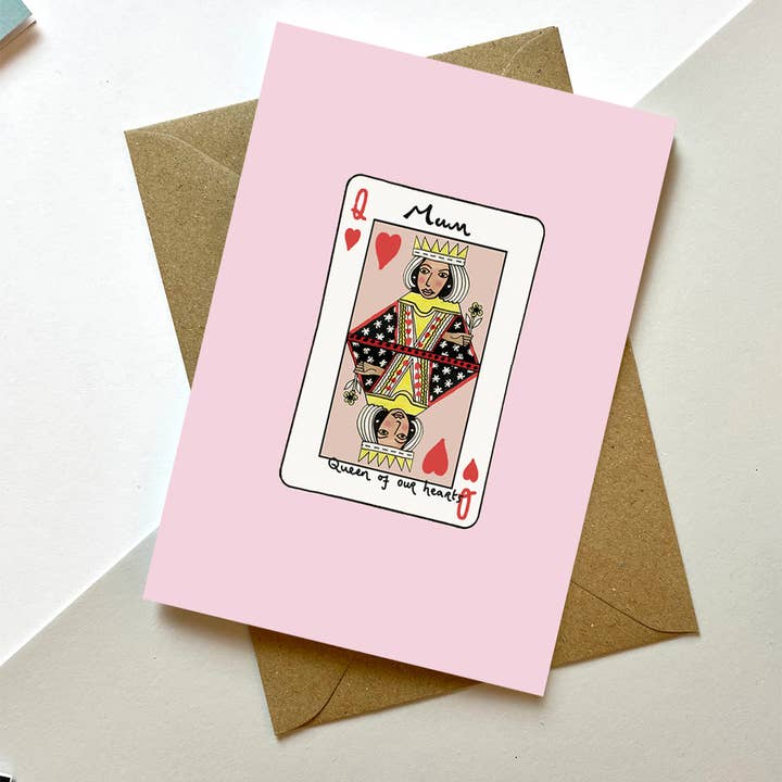 Herzkönigin-Of-Herz-Karte für Mama, Geburtstag, Dankeschön, Liebe für den Großhandel von Max Made Me