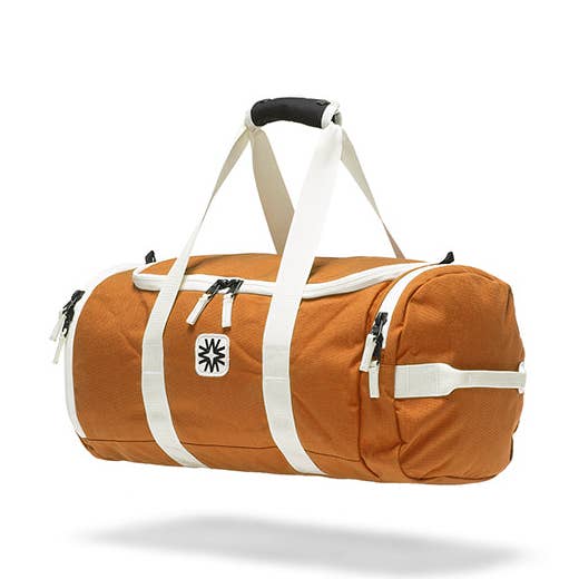 States Duffel Bag Orange for wholesale by Walker Family goods