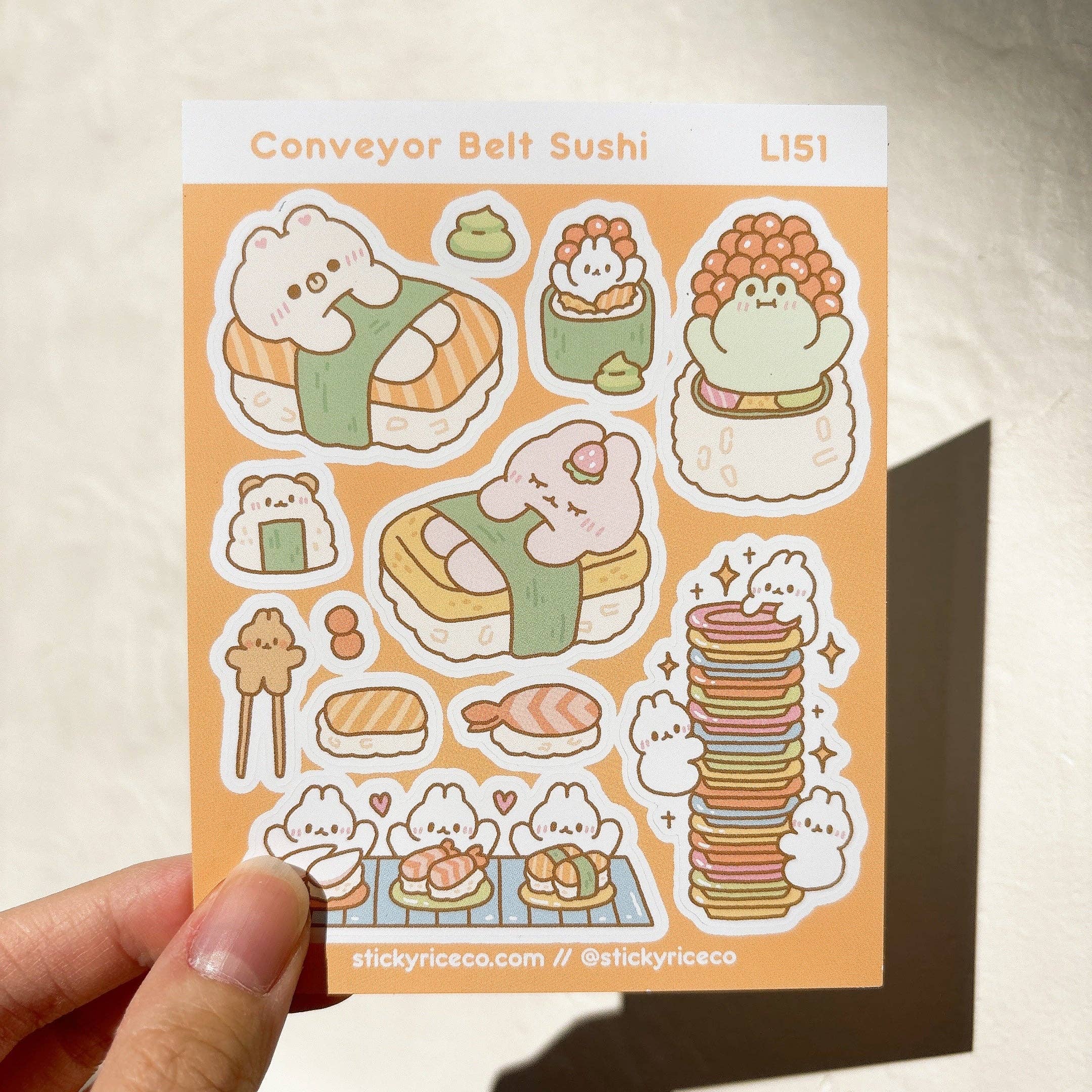 StickyRiceCo - Vente Autocollant - Feuilles d'autocollants mats pour le printemps 202413