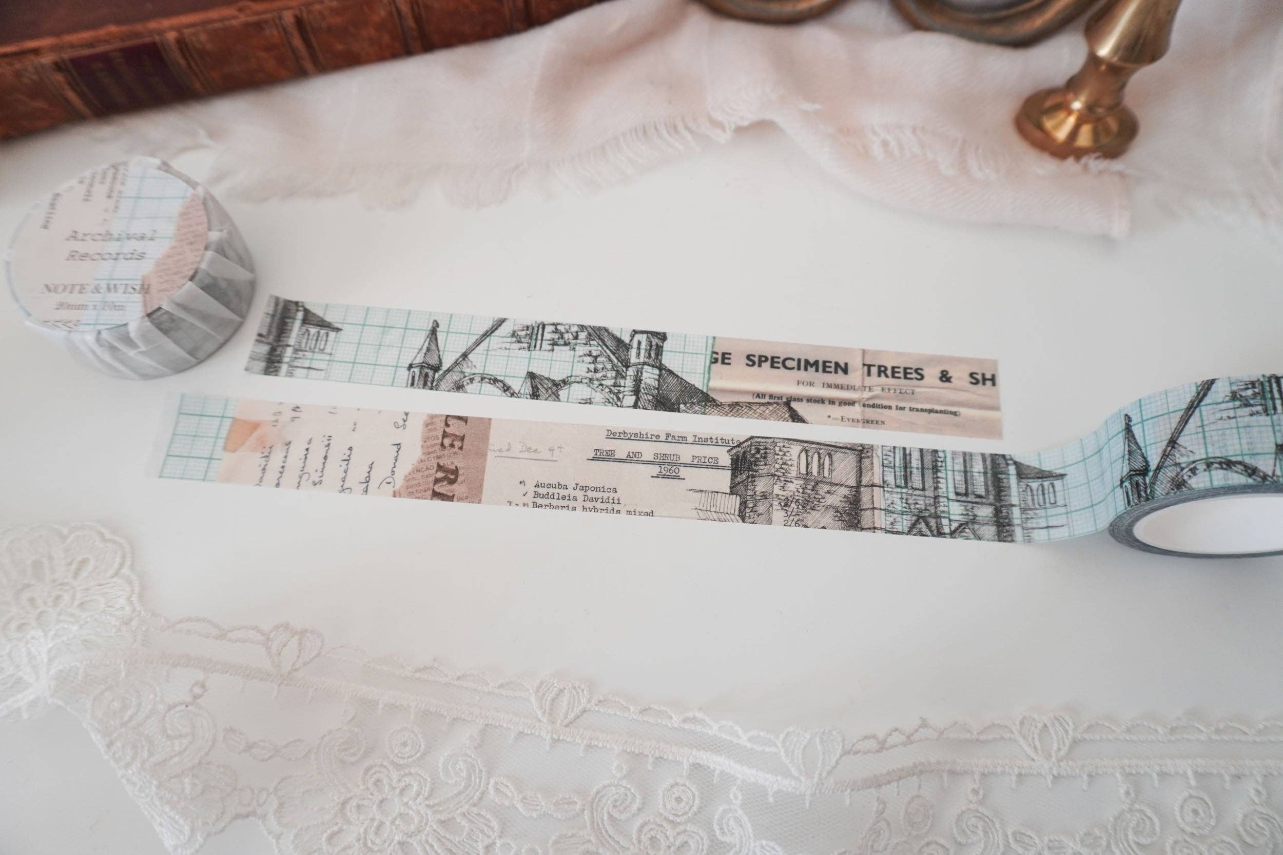 Note & Wish - Venta al por mayor Cinta washi - Cinta washi Archival Records, Note & Wish1