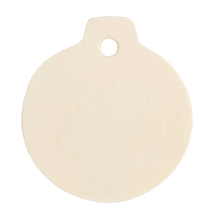 Factory Direct Craft - Wholesale Cutouts - 4" Unfinished Wood Ornament Cutout7