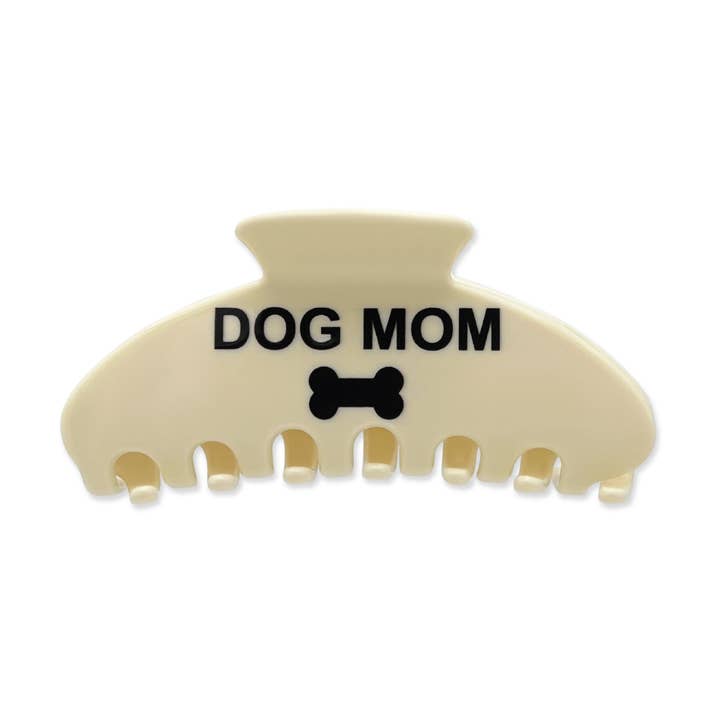 Große Haarspange Hundemama Beige für den Großhandel von Clique Innovative Beverly Hills