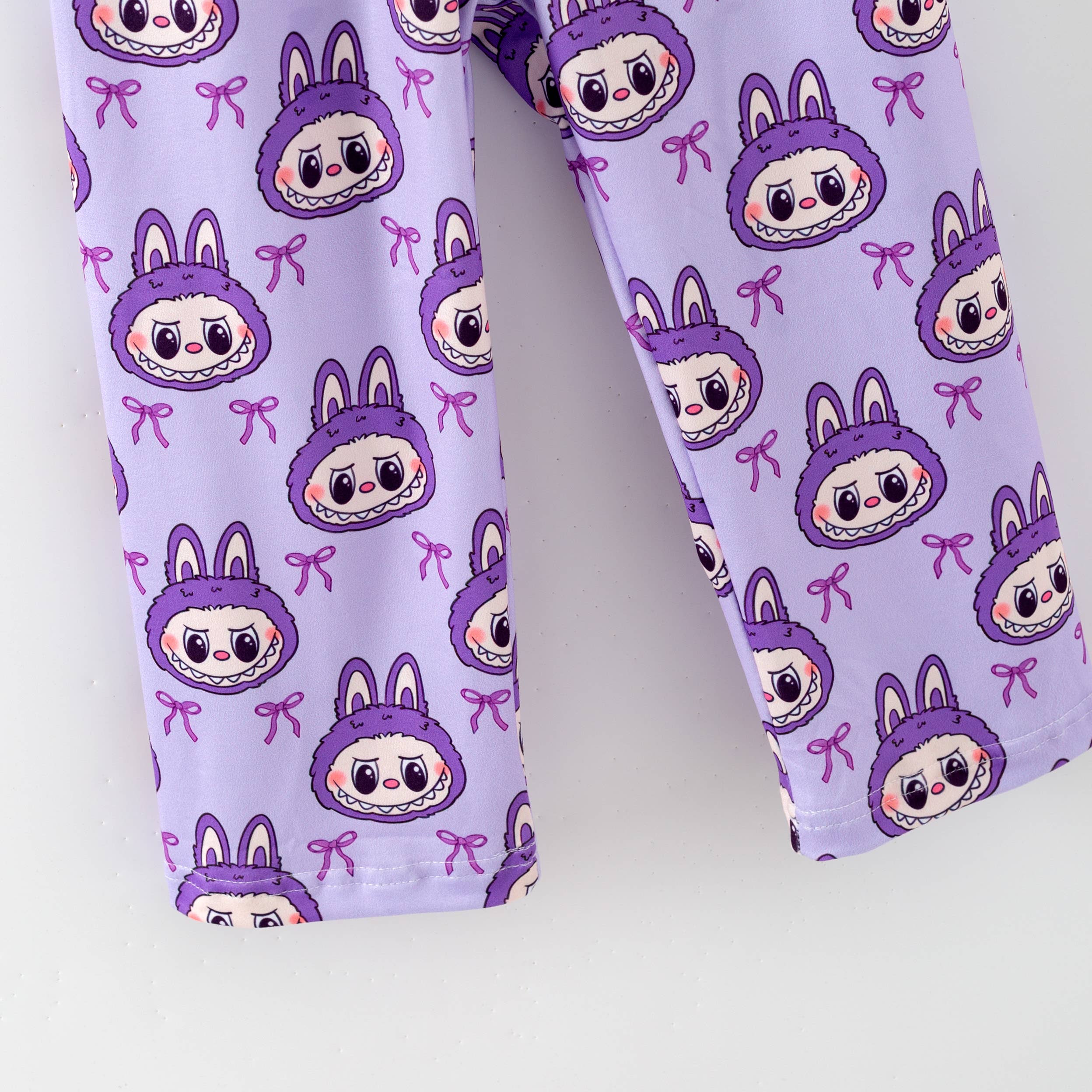 Auraquise - Vente Haut et bas de pyjama – enfant - Ensemble de Pyjama d'Automne Dessin Animé – Doux & Confortable Manches Courtes + Pantalon10