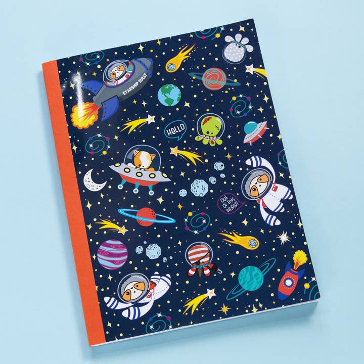 Scatterbrain - Wholesale Notebook - Space Case Composition Notebook