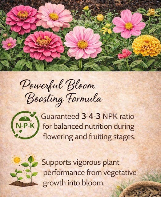 Happy Bunny Farms – wholesale Fertiliser – Soil Revival, Bloom Booster Pellets for Cannabis & Hemp 4