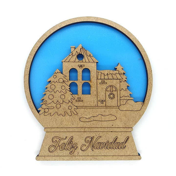 Evyre Scrapbooking - Wholesale Christmas Decoration - Shaker Snowball Merry Christmas home0