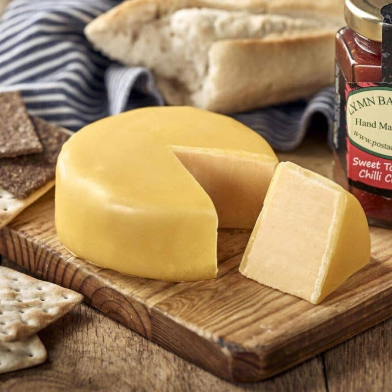 The Mouse House Cheese Company – wholesale Cheese – Just Jane Smoked 200g Truckle1