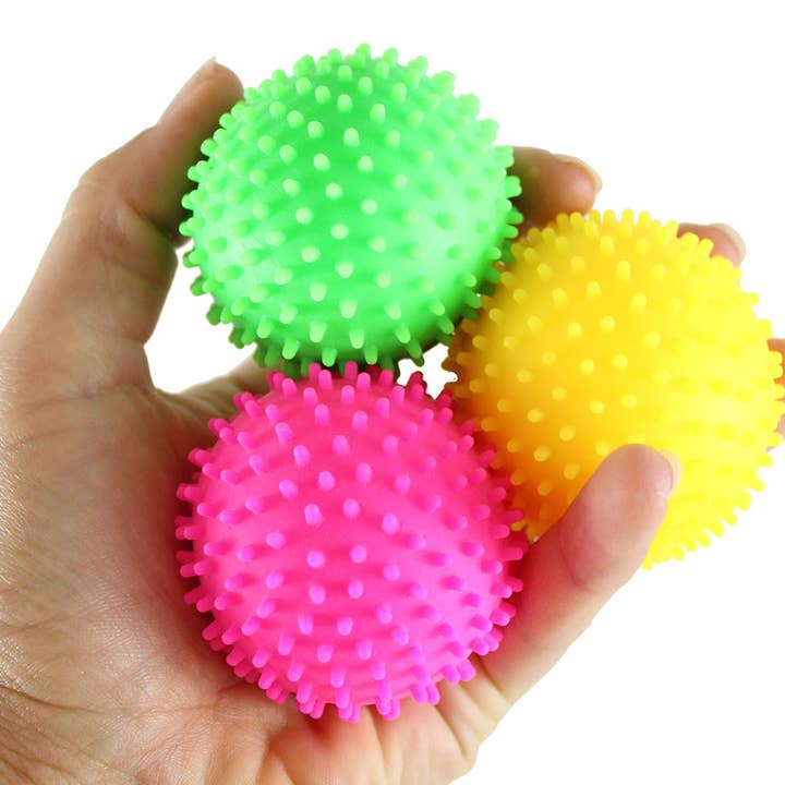 Curious Minds Toys - Wholesale Squishy toy – Kids & Baby - Spiky Bumpy Soft Doh Filled 2.5" Stress Ball - Squishy Gooey18