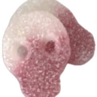 Candy People USA - Wholesale Gummy - Sour Berry Skulls (Sura Dansk Skalle) 4.4lbs (2kg)