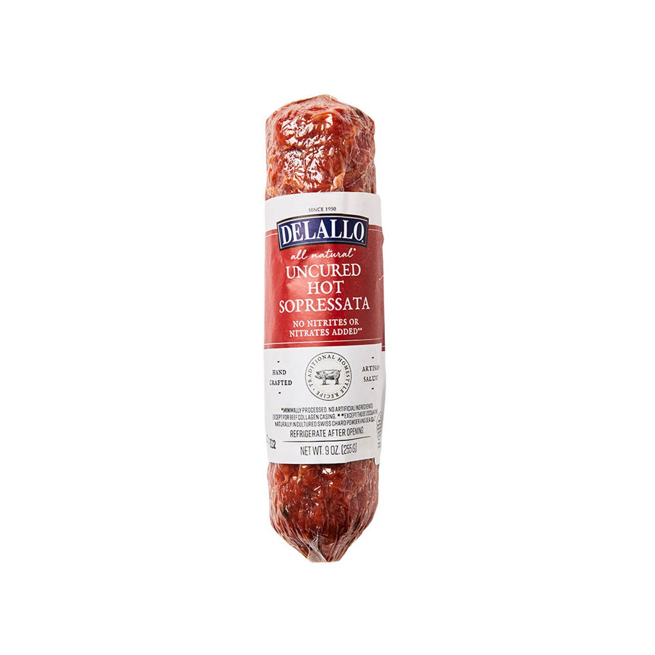 Delallo - Wholesale Pork - Hot Sopressata