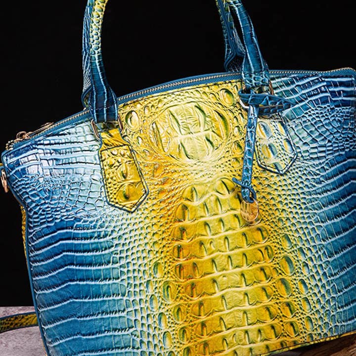 BAGS-2-SLAY - Wholesale Top handle bag – women's - Gradient PU Leather Handbag