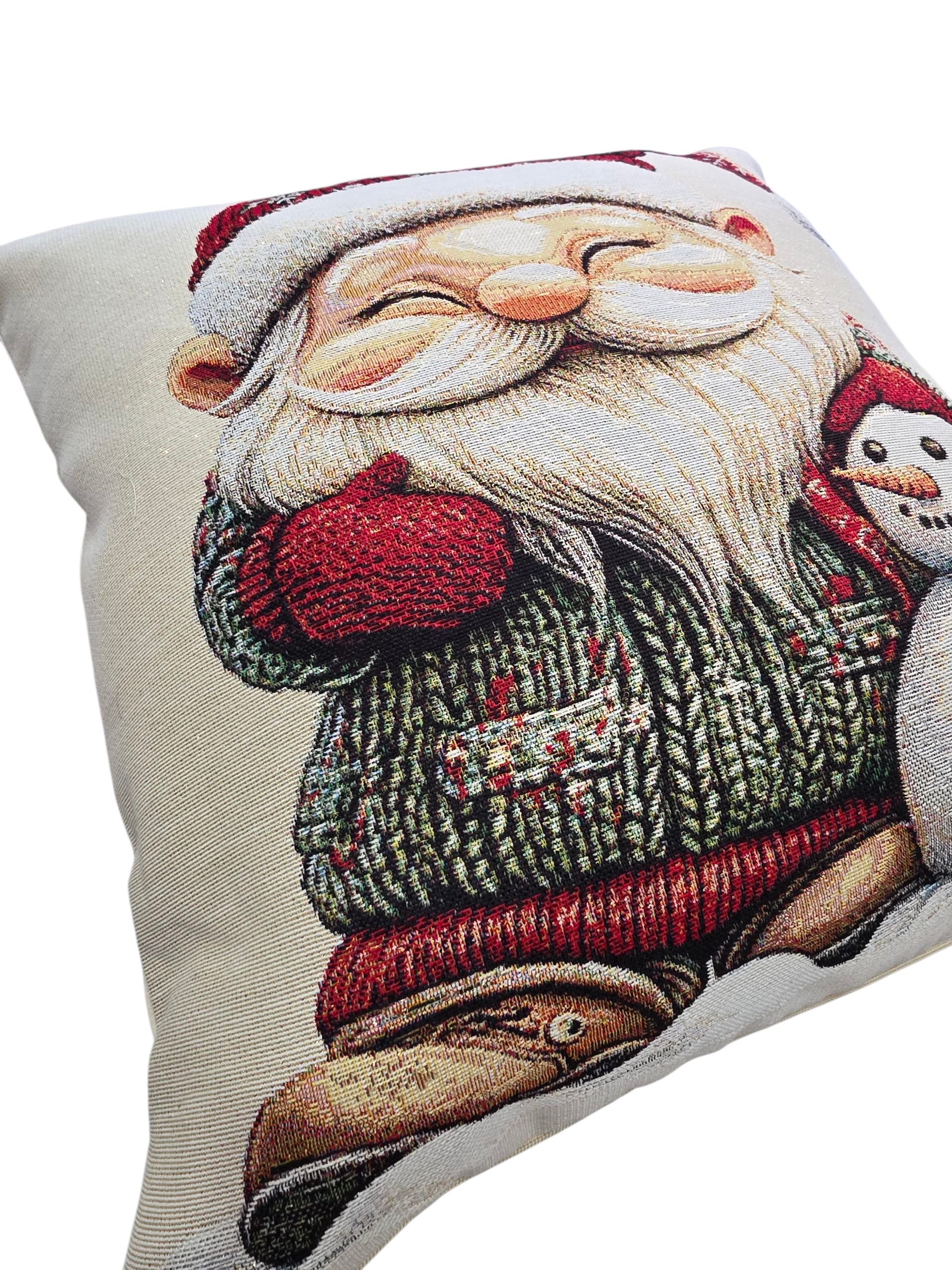 Lunaria Lab - Wholesale Throw/Decorative Pillow - Gnomes Lurex Gobelin Cushion Cover3