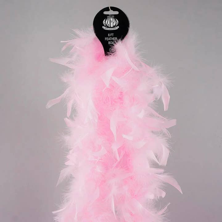 Zucker Feather Products - Wholesale Feathers - Chandelle Feather Boa - Lightweight - Candy Pink3