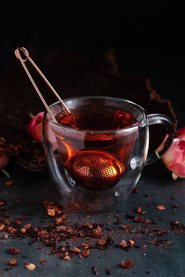 Unicorn Glitter Tea - Venta al por mayor Tés a granel - Té artesanal con purpurina Almond Rose Sunset - Almendra e Hibisco2