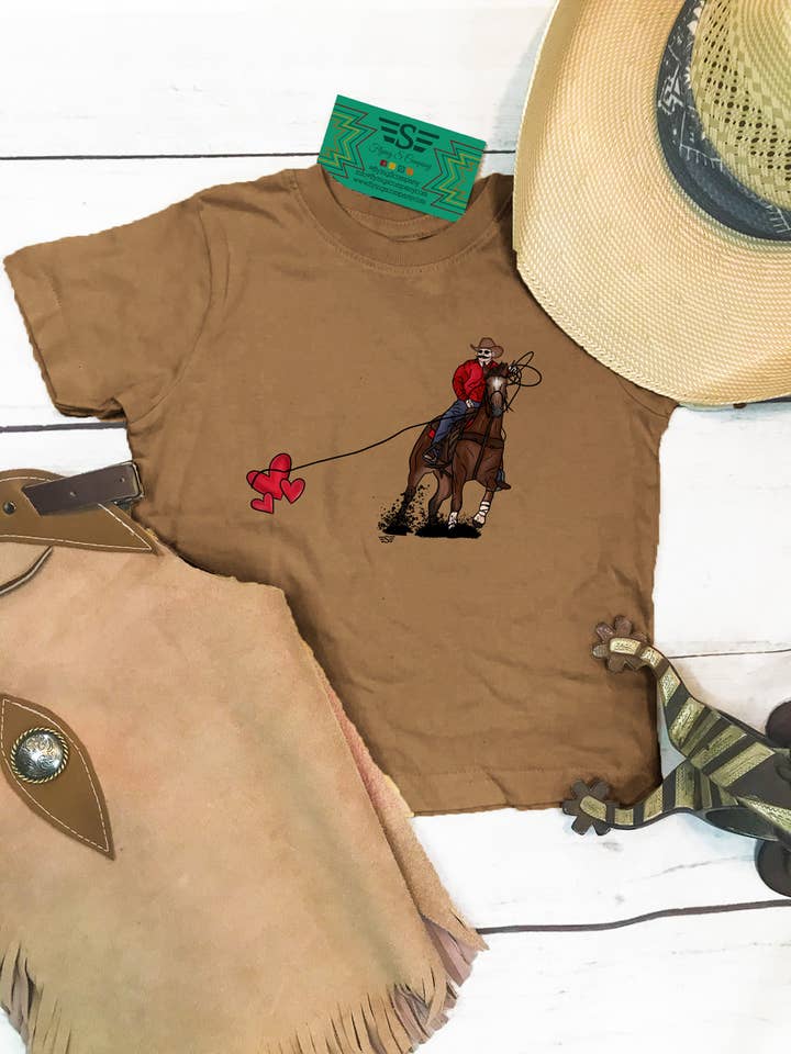 Kids Catching Hearts Tee for wholesale by Flying S Company