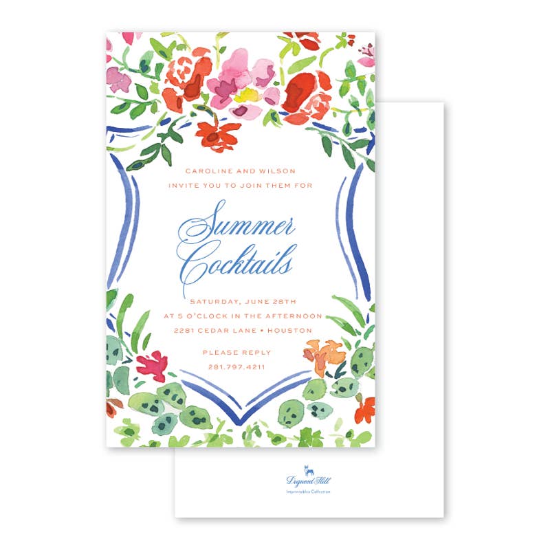 Dogwood Hill - Wholesale Invitations - Fiesta Bulk Invitation