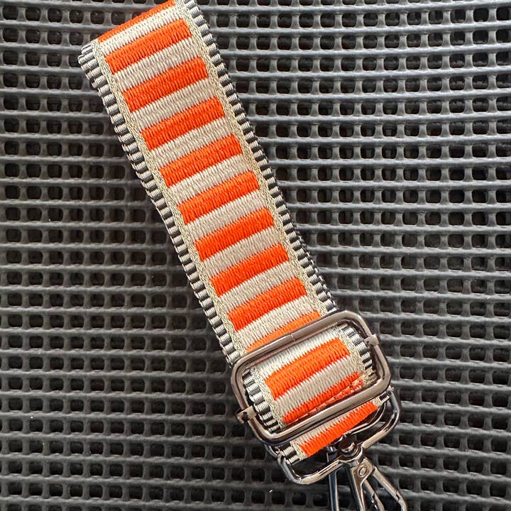 The Oyster Bag - Wholesale Crossbody Bag - Women's - THE CROSSBODY wholesale - Orange stripe3