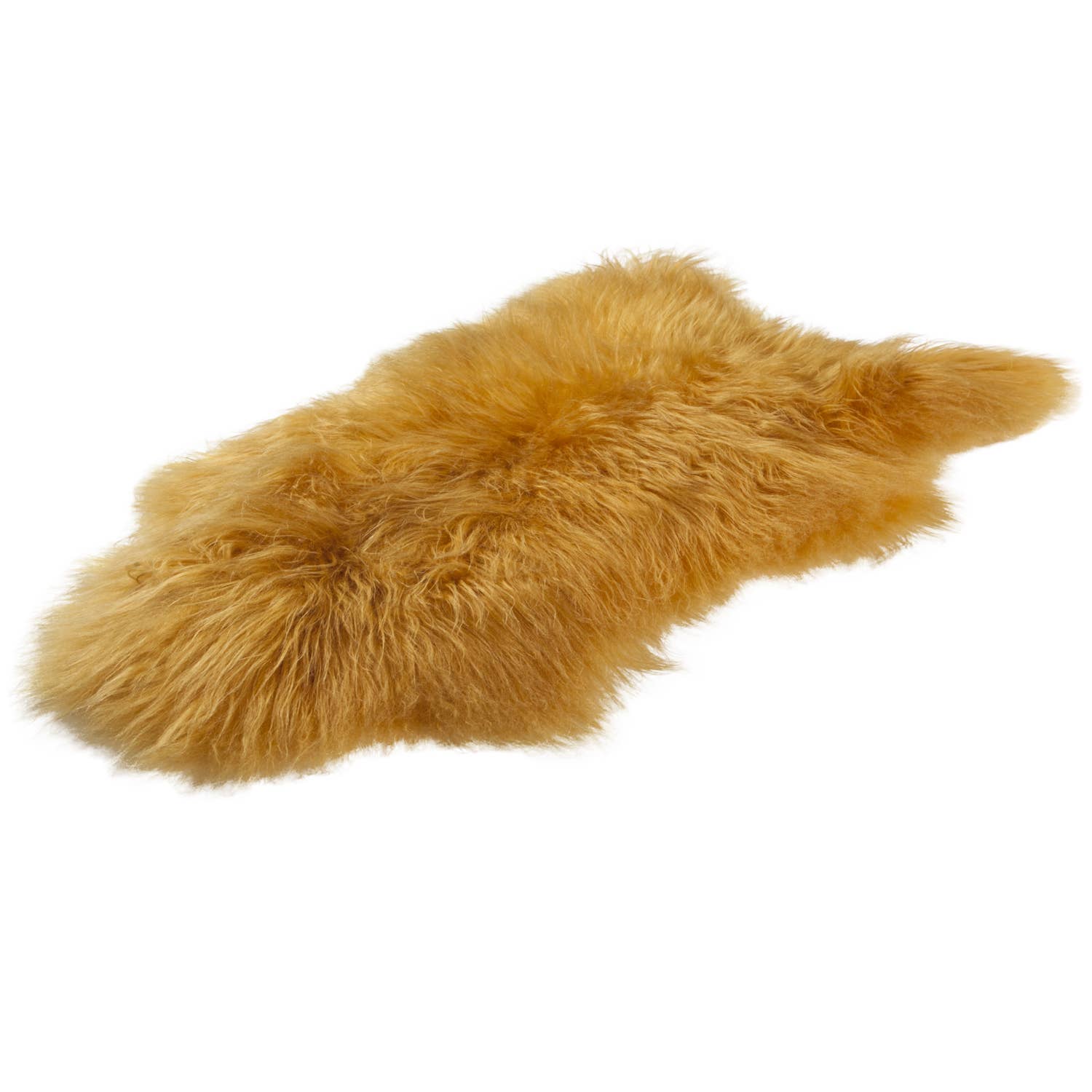 DYRESKINN® - Wholesale Area Rug - Sheepskin Icelandic yellow 90-110cm2
