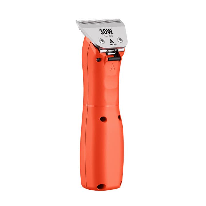 Pet Palette Distribution - Wholesale Pet Grooming Tool - Dog - Andis RDLC-1-eMERGE Clipper w/ 30W Wide Blade - Orange3