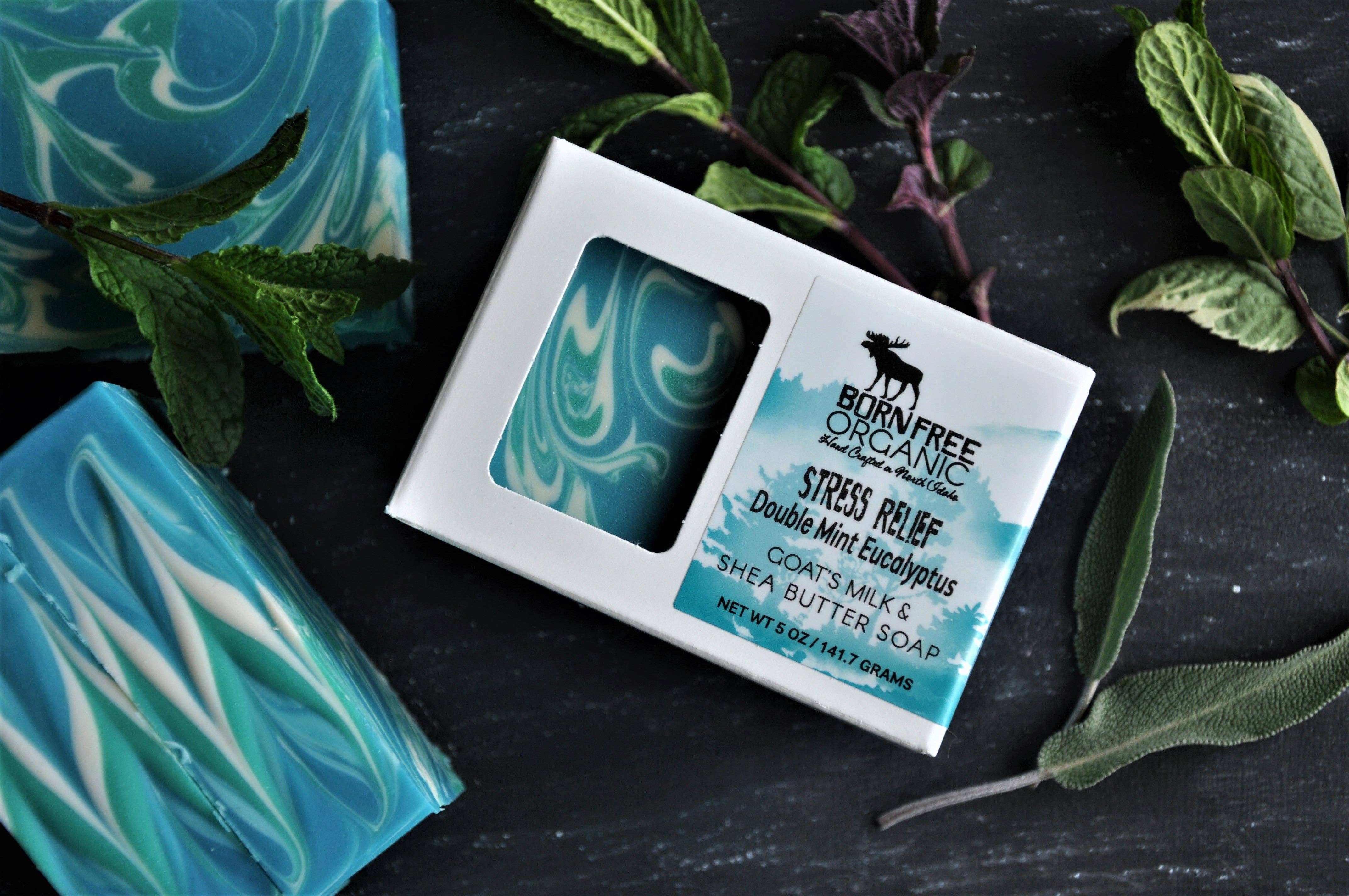 Born Free Organic - Wholesale Bar Soap - Stress Relief Soap