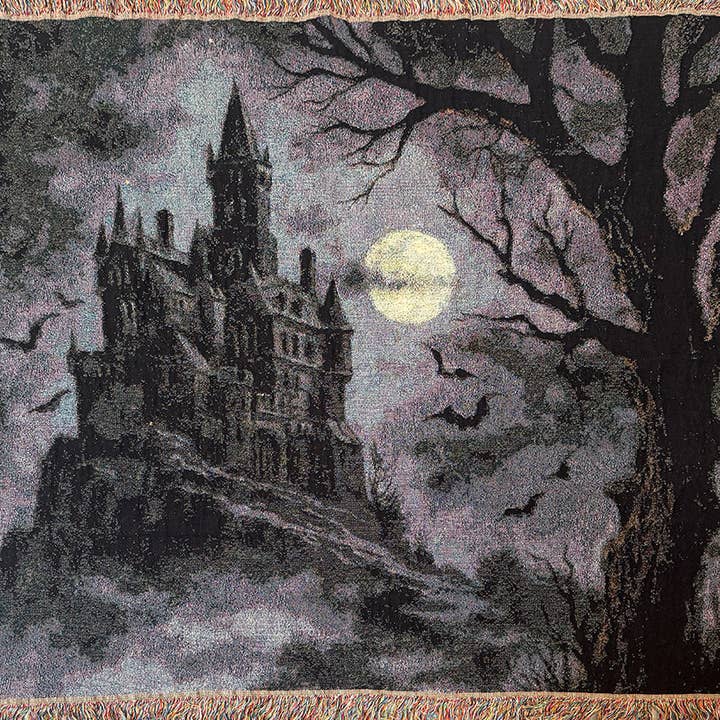Haunted Hill Blanket for wholesale by Strike Gently