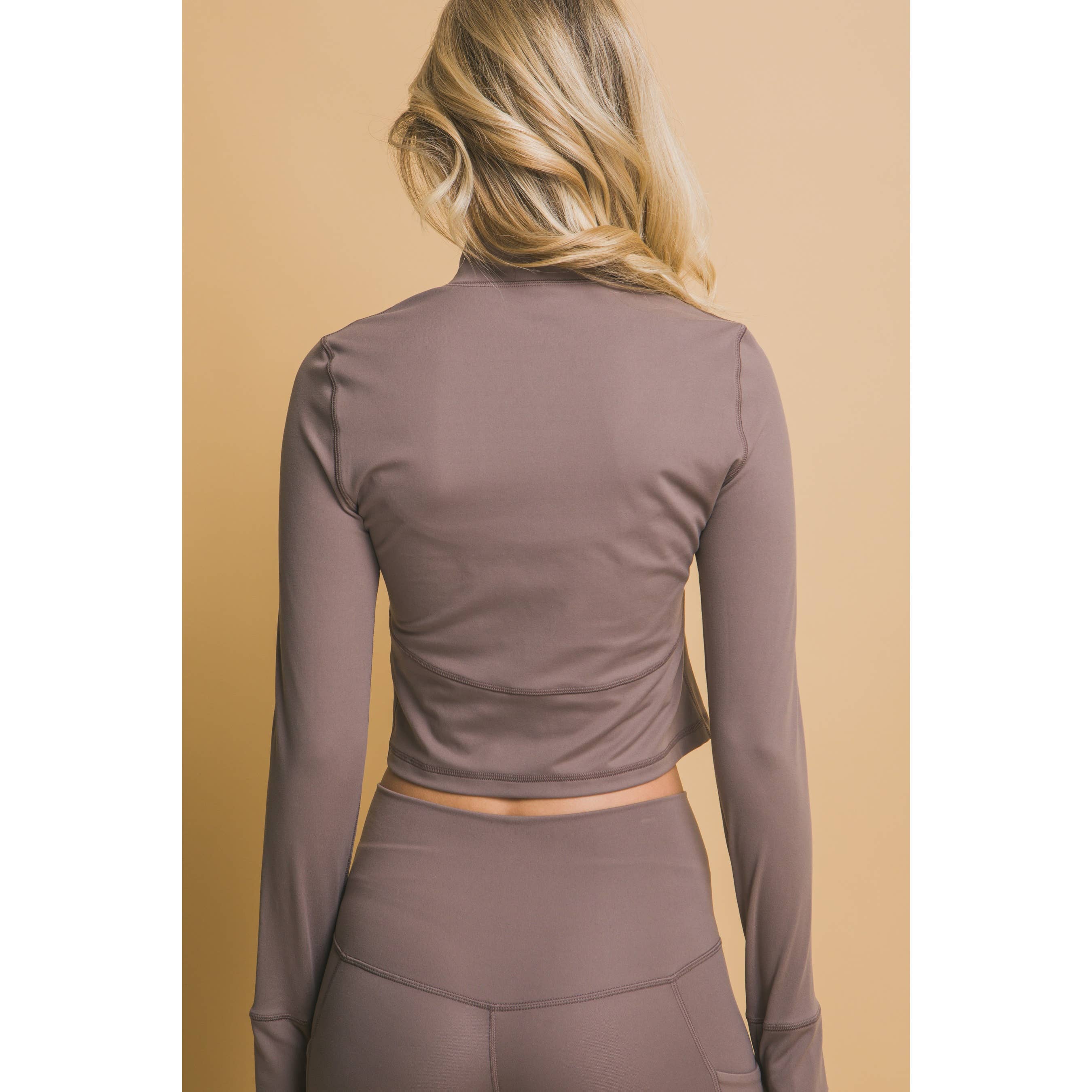 Apolline - Wholesale Athletic Jacket - Women's - Active Long Sleeve Zip- Up Performance Jacket8