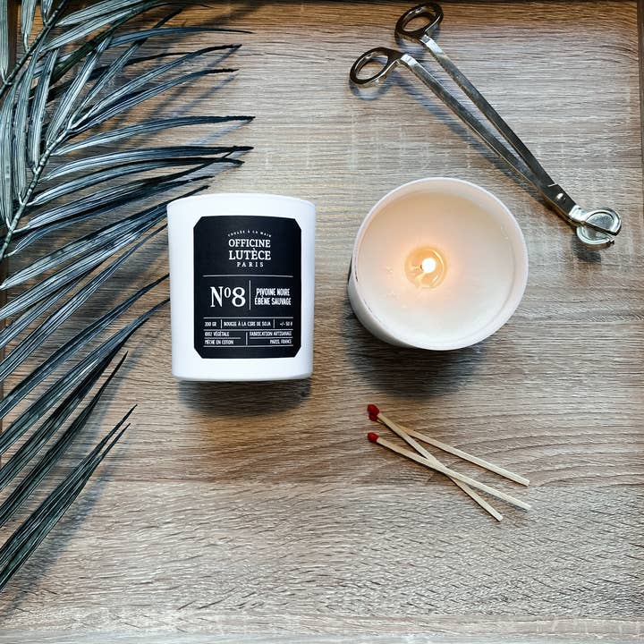 Officine Lutèce - Wholesale Jar/Filled Candle - Scented Candle Nº8 Black Peony Wild Ebony7