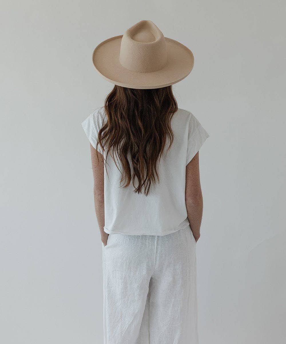 Gigi Pip - Wholesale Fedora - Women's - Amelia Pencil Brim Fedora18