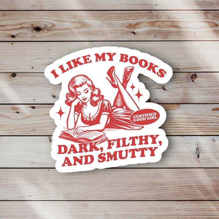 Ace the Pitmatian Co – Engroshandel Klistermærke – Jeg kan godt lide mine bøger klistermærke1