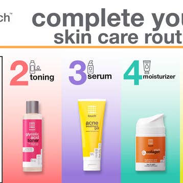 Touch Skin Care - Vente Nettoyants pour le visage - Nettoyant pour le visage à 10 % d'acide glycolique (177 ml)5