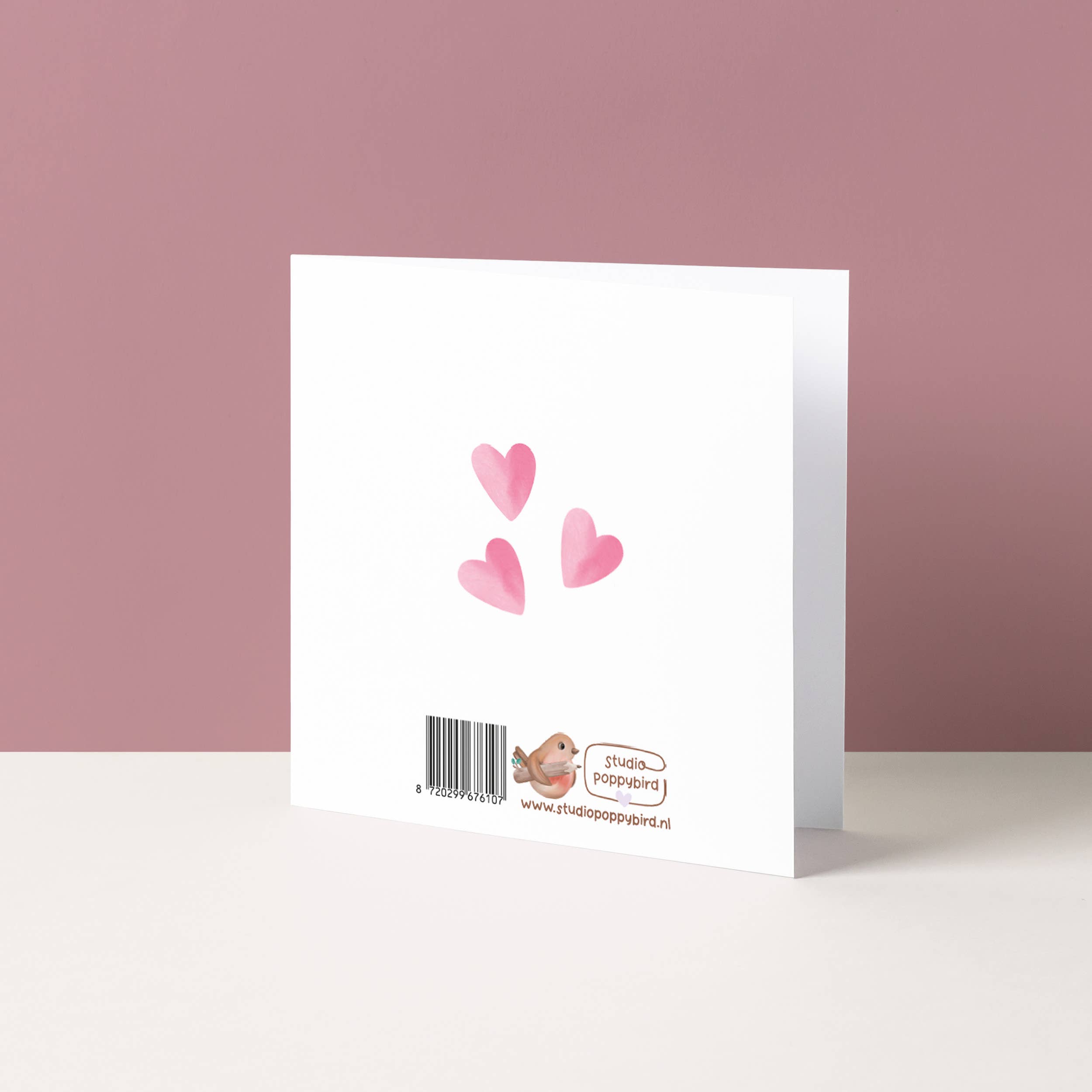 Studio Poppybird – wholesale Love card – Greeting card | Je hebt mijn hart veroverd2